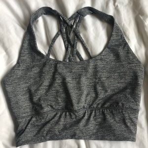 Longline sports bra